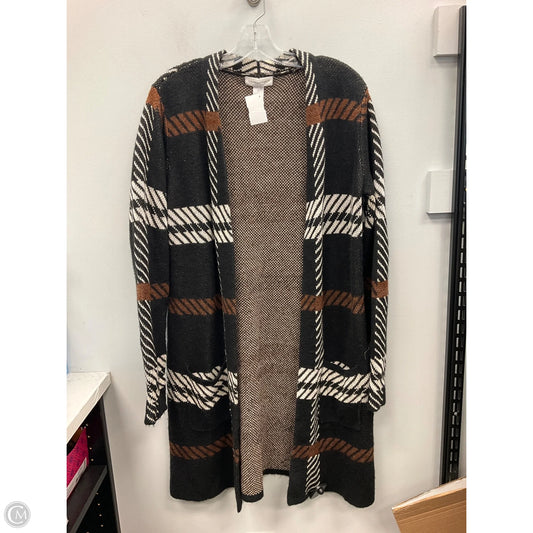 Cardigan By Clothes Mentor In Brown, Size: M