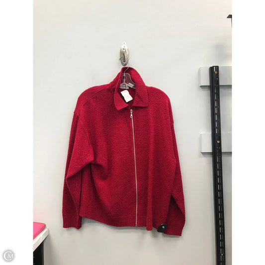 Sweater By By Design In Red, Size: 1x