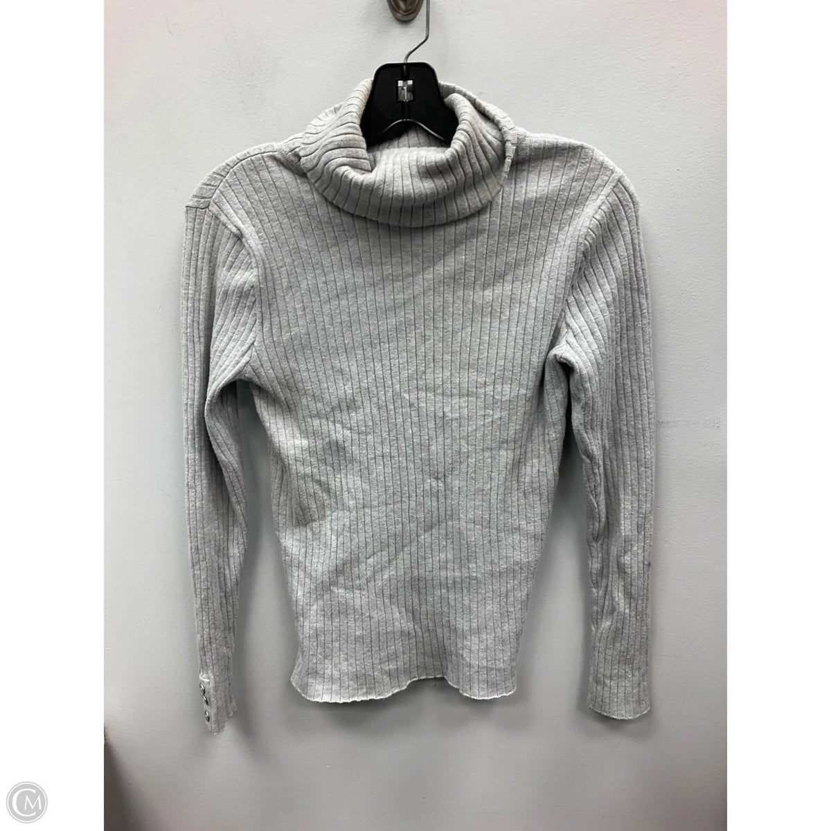 Sweater By Croft And Barrow In Grey, Size: S