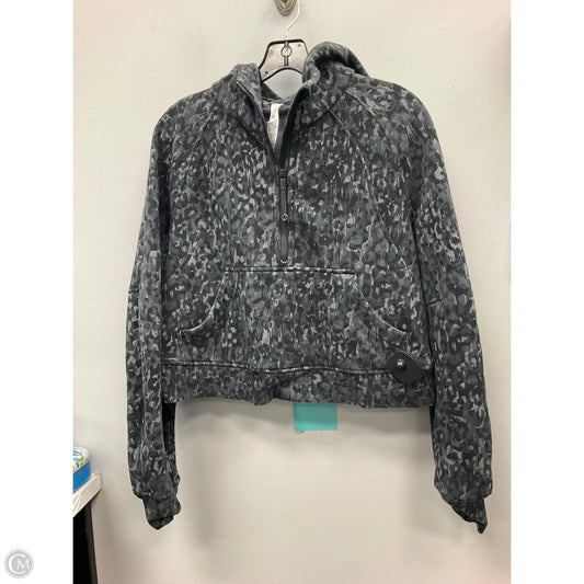 Athletic Jacket By Lululemon In Animal Print, Size: S