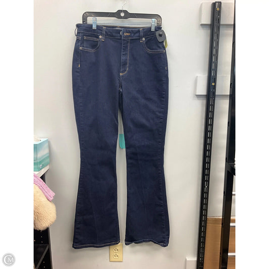 Jeans Boot Cut By Clothes Mentor In Blue Denim, Size: 12