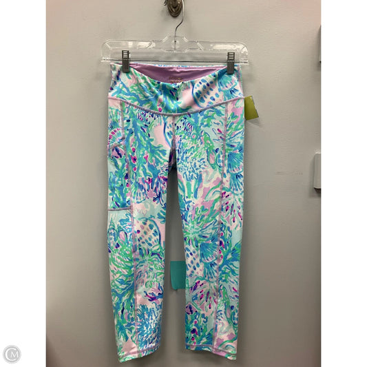 Pants Designer By Lilly Pulitzer In Blue & Purple, Size: S