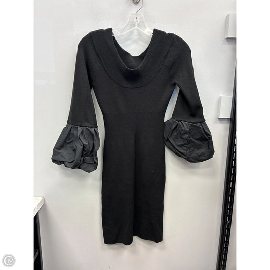 Dress Sweater By Bcbgmaxazria In Black, Size: M
