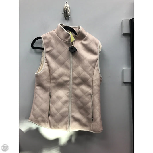 Vest Other By Clothes Mentor In Cream, Size: M