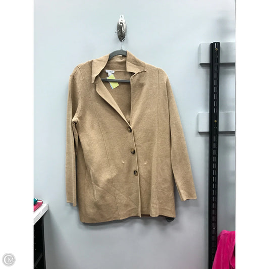 Sweater Cardigan By J. Jill In Beige, Size: Sp