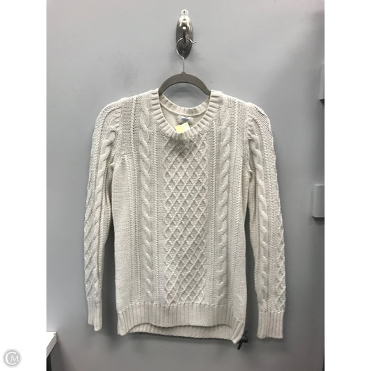 Sweater By Old Navy In White, Size: M