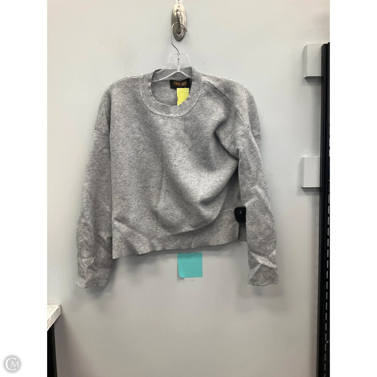 Sweater By Truth In Grey, Size: S