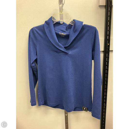 Top Long Sleeve By L.l. Bean In Navy, Size: M