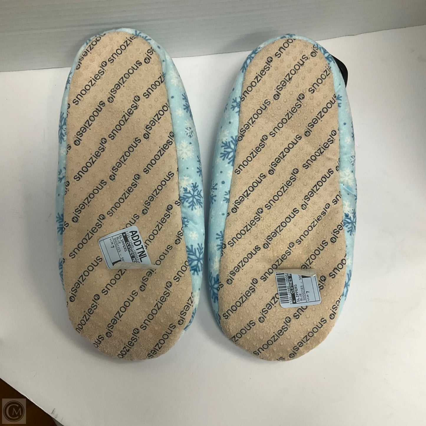 Slippers By Clothes Mentor In Blue, Size: 7