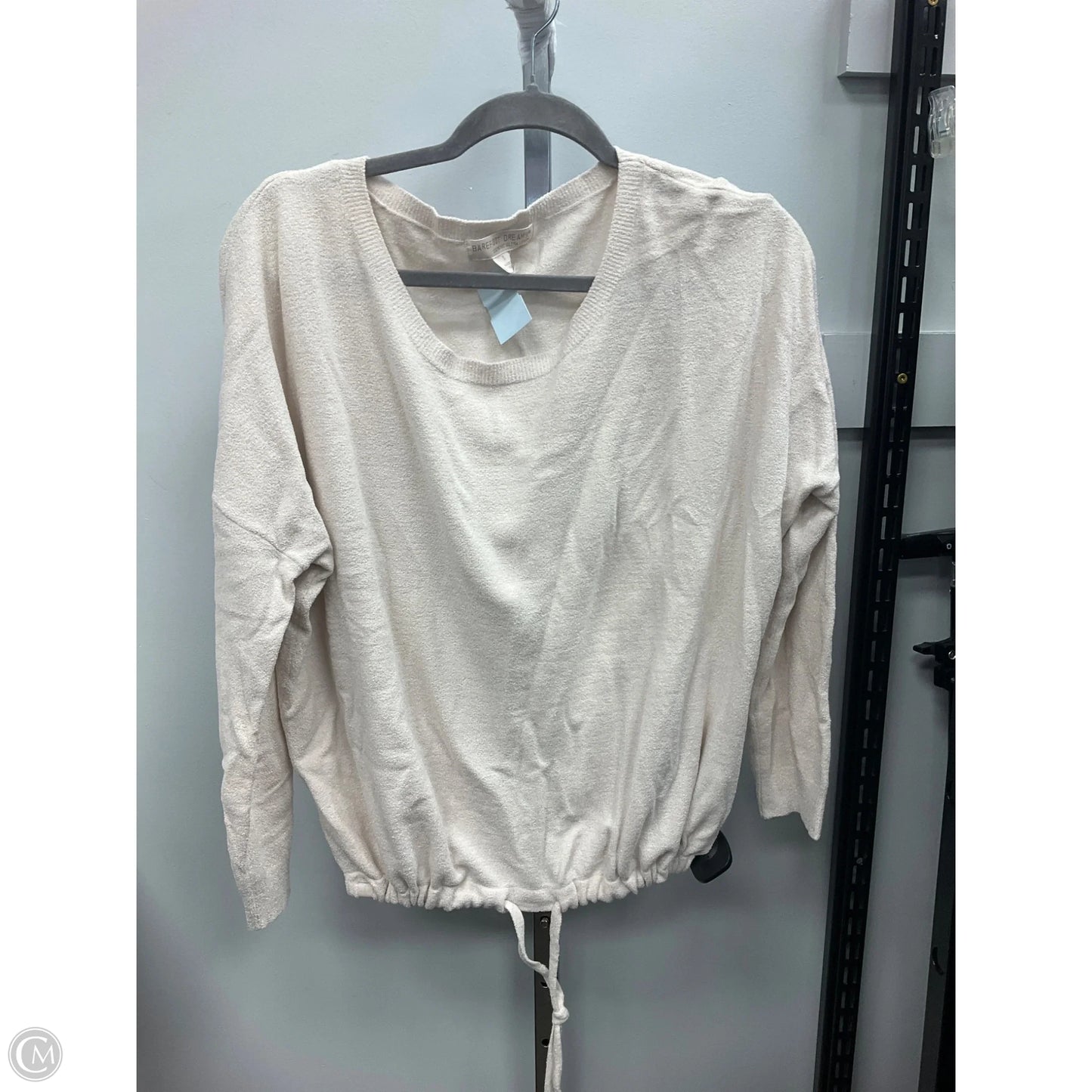 Top Long Sleeve By Barefoot Dreams In Cream, Size: S