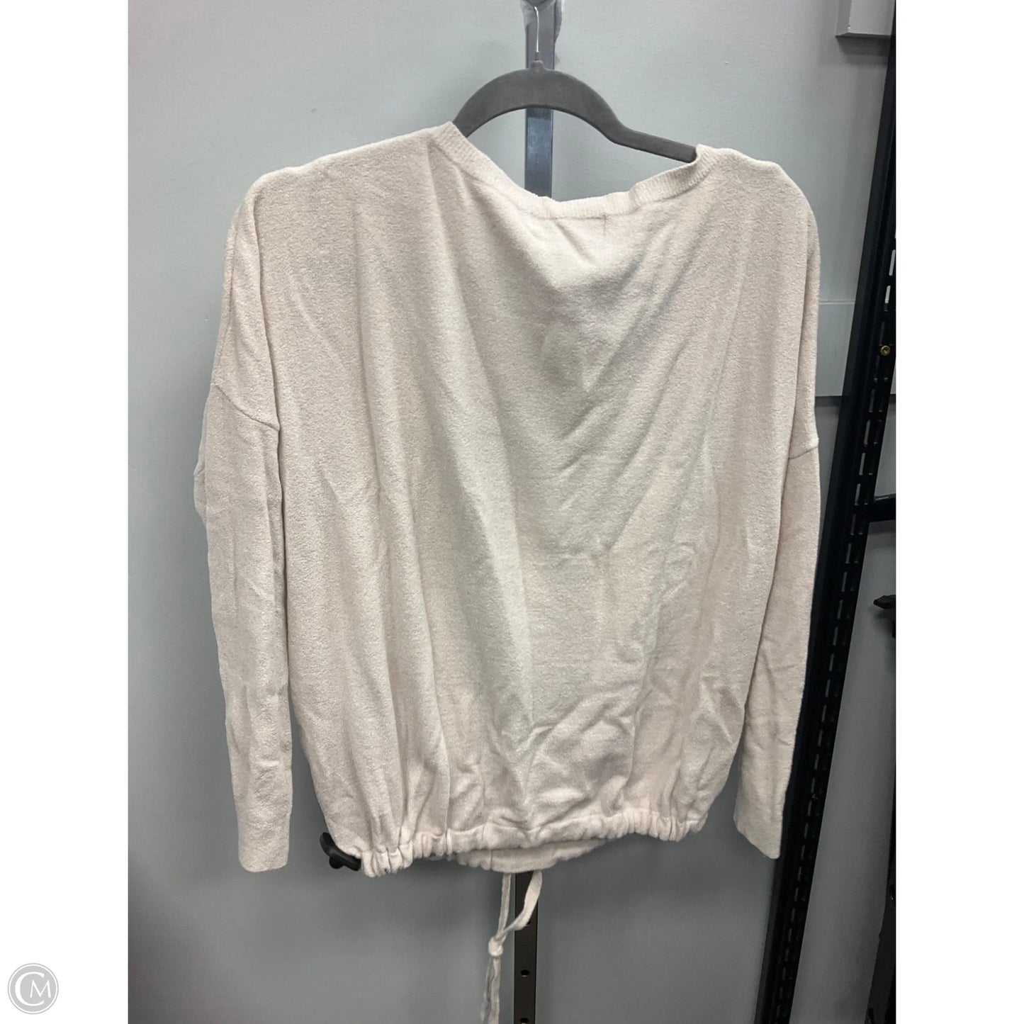 Top Long Sleeve By Barefoot Dreams In Cream, Size: S