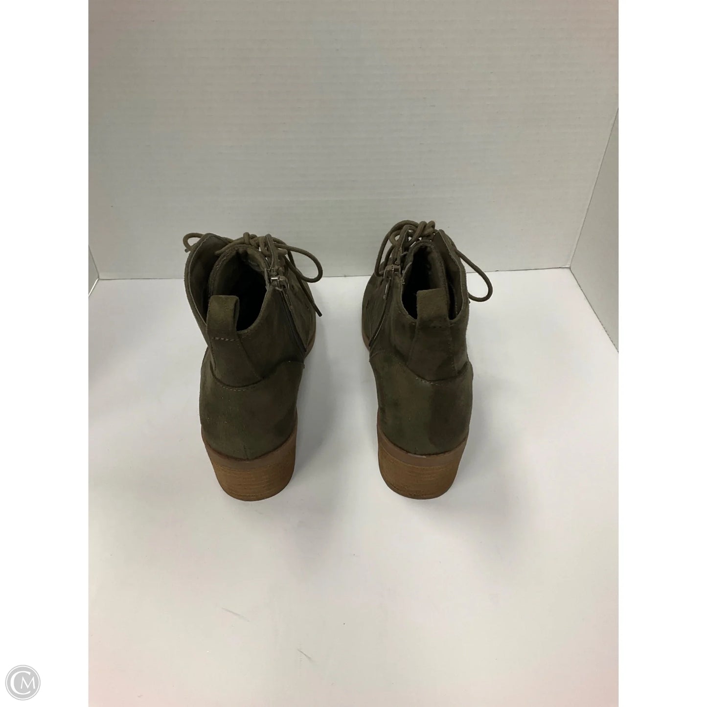 Boots Ankle Heels By Carlos By Carlos Santana In Green, Size: 8