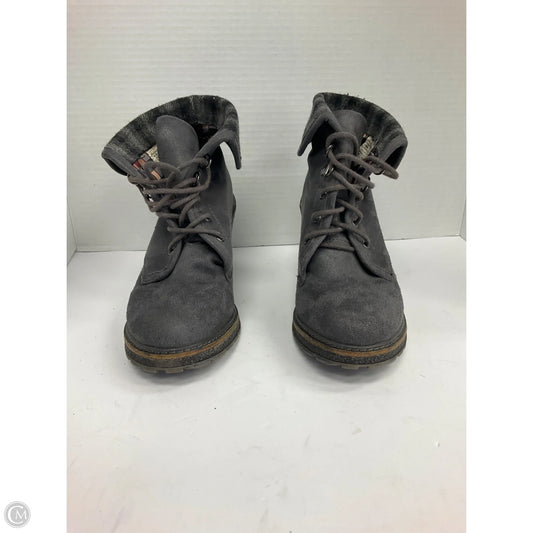 Boots Ankle Heels By White Mountain In Grey, Size: 7.5