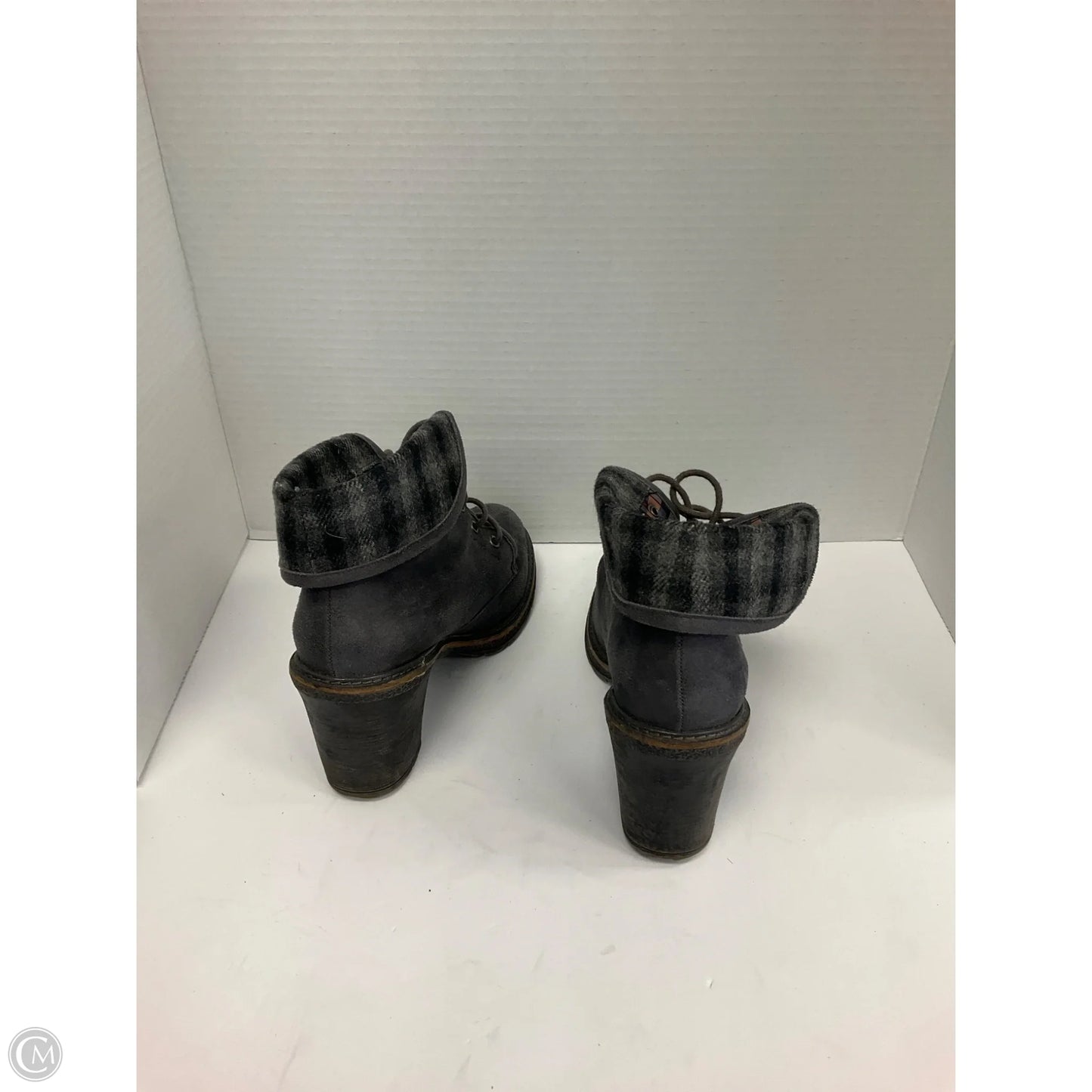 Boots Ankle Heels By White Mountain In Grey, Size: 7.5