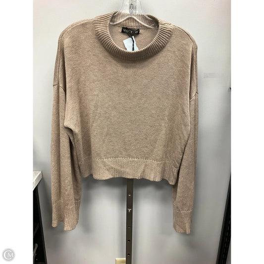 Sweater By Clothes Mentor In Tan, Size: M