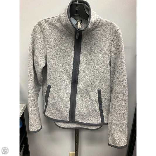 Athletic Jacket By Lululemon In Grey, Size: 6