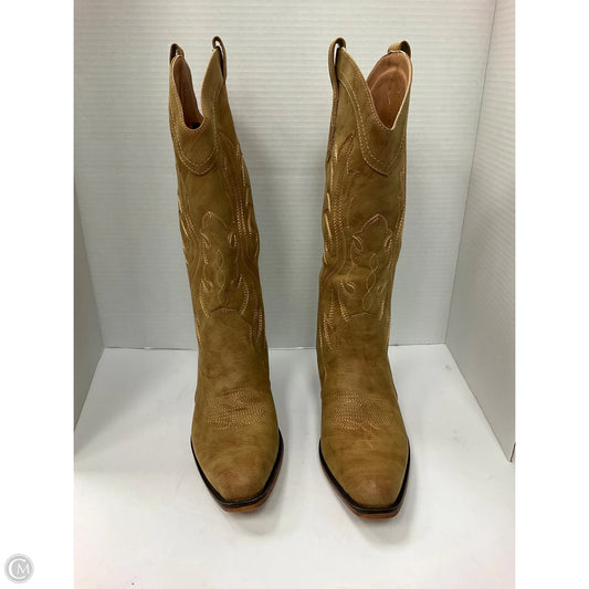 Boots Western By Clothes Mentor In Tan, Size: 8