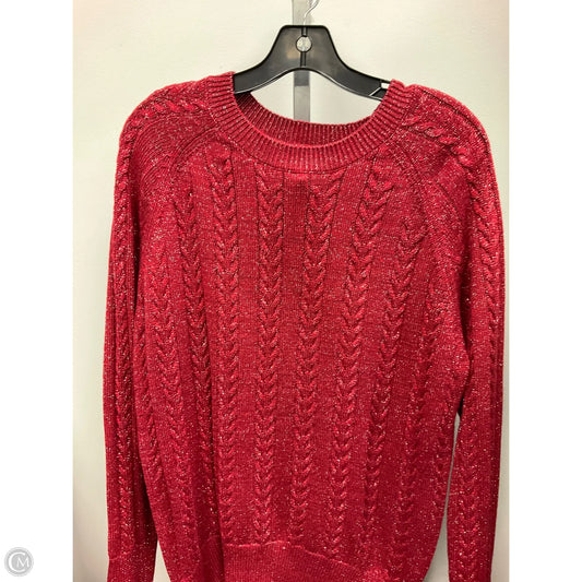 Sweater By Athleta In Red, Size: M