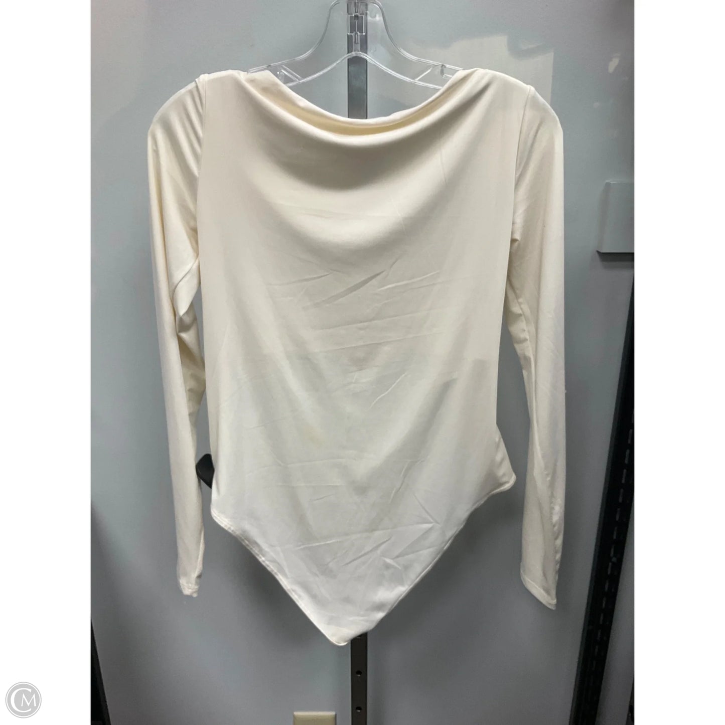 Bodysuit By H&m In Cream, Size: M