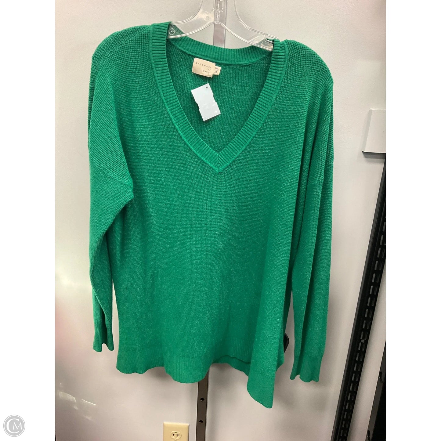 Sweater By Dreamers In Green, Size: L