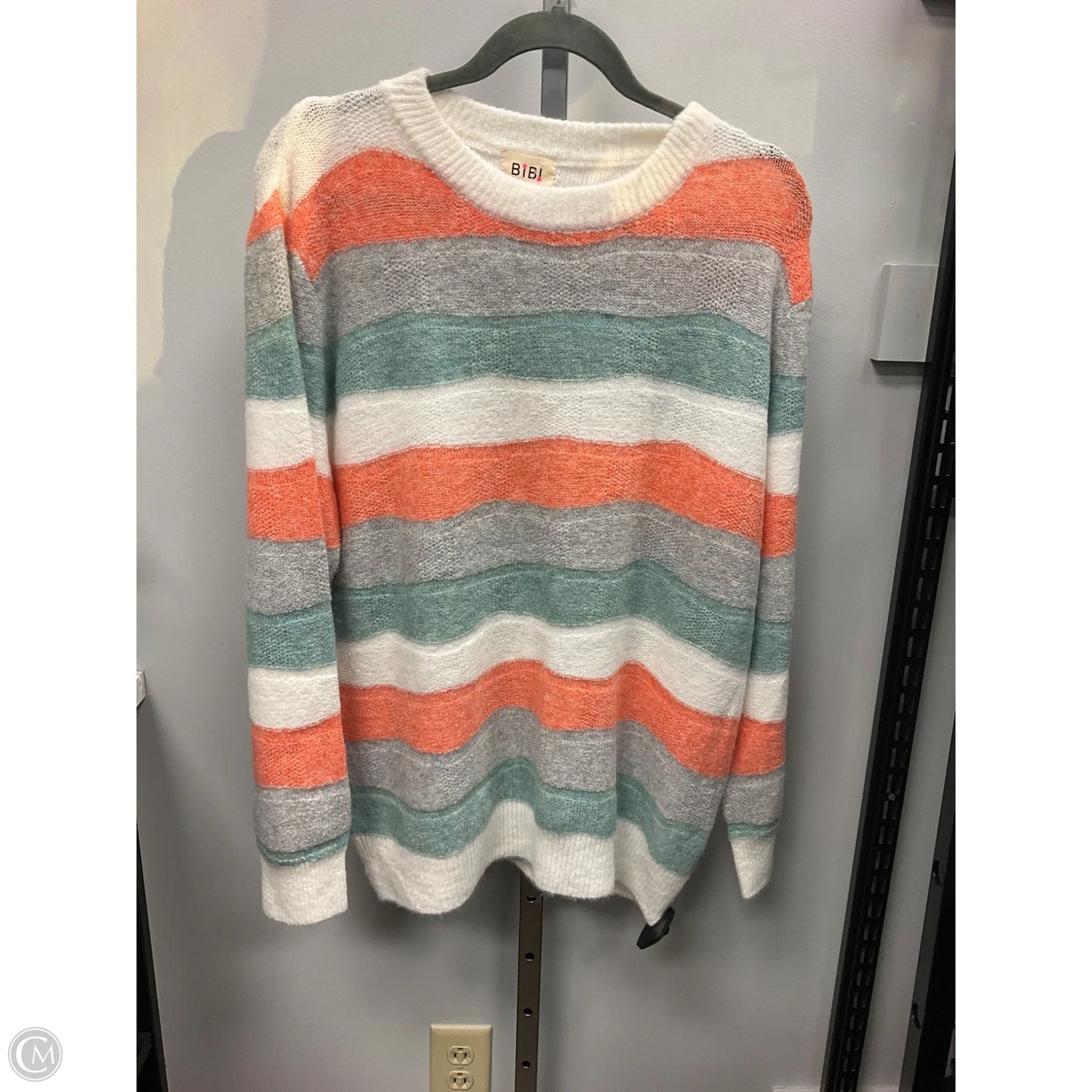 Sweater By Bibi In Tan, Size: L