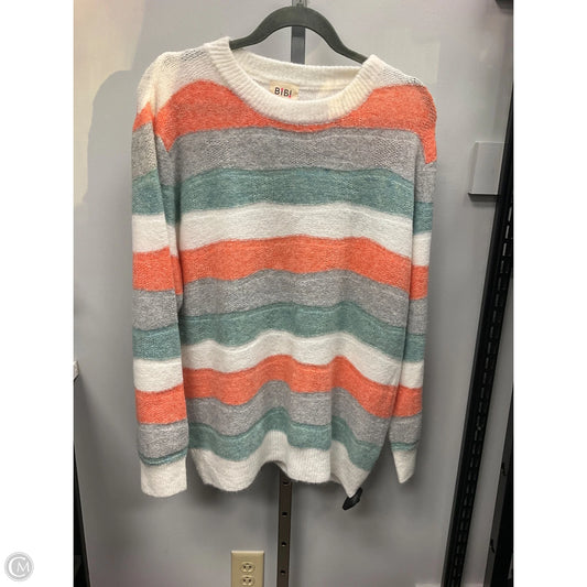 Sweater By Bibi In Tan, Size: L