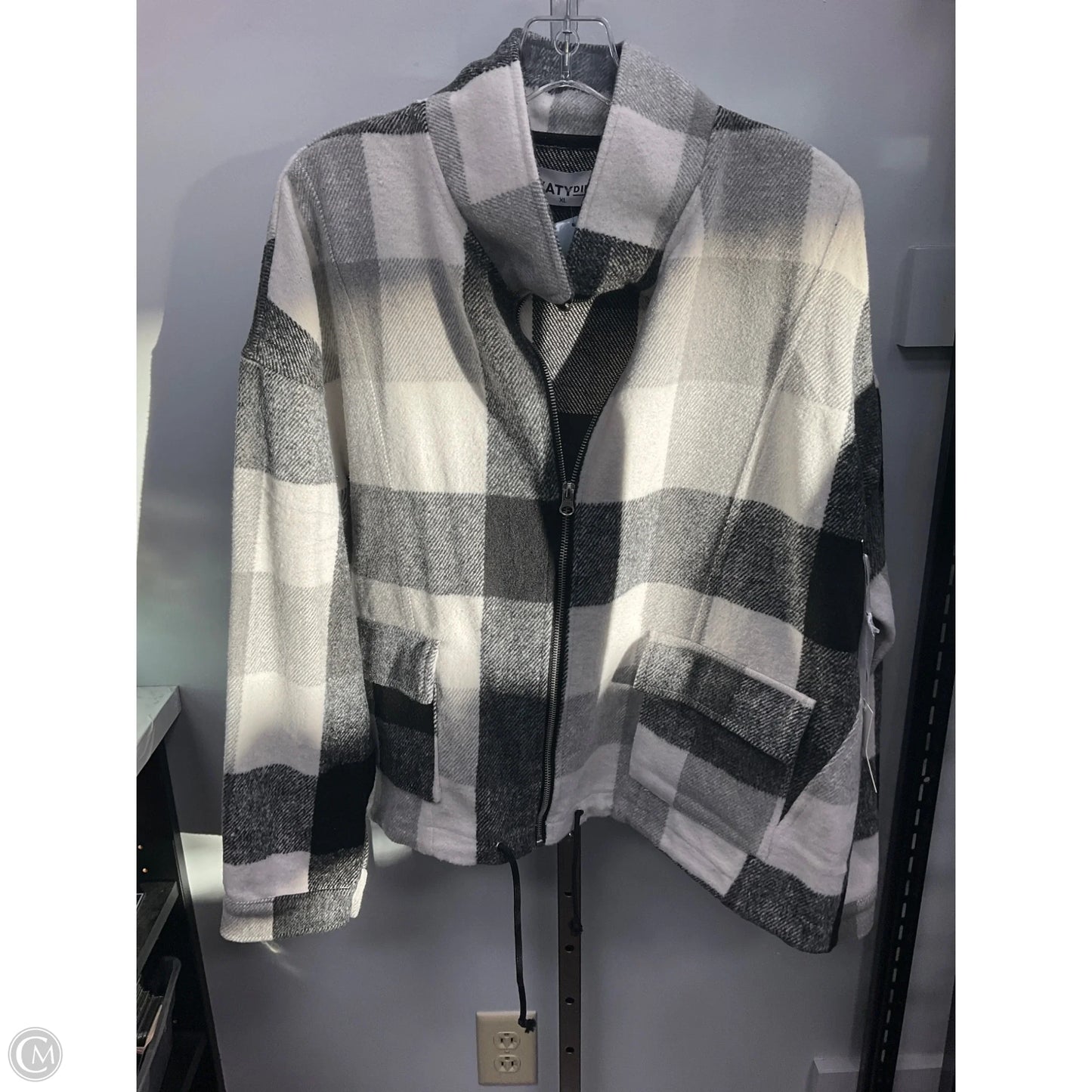 Jacket Other By Clothes Mentor In Plaid Pattern, Size: Xl