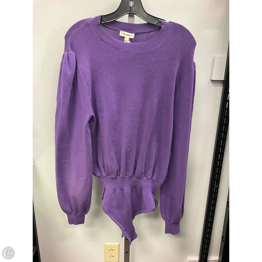 Bodysuit By Clothes Mentor In Purple, Size: Lp