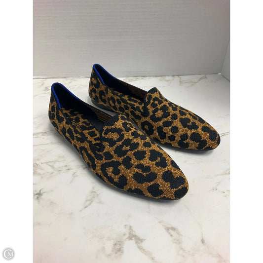 Shoes Flats By Rothys In Animal Print, Size: 9