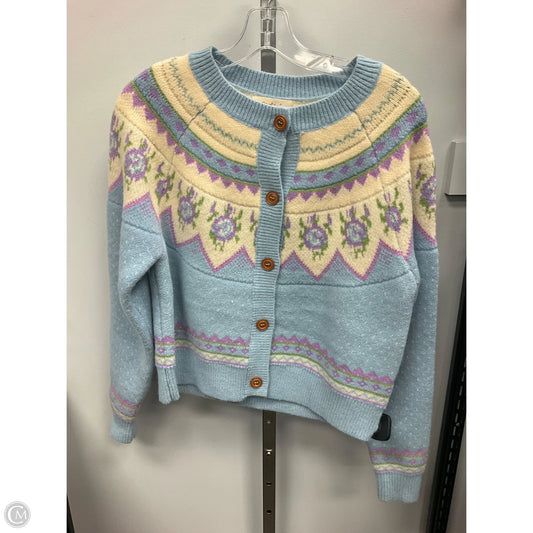 Sweater Cardigan By Listicle In Multi-colored, Size: S
