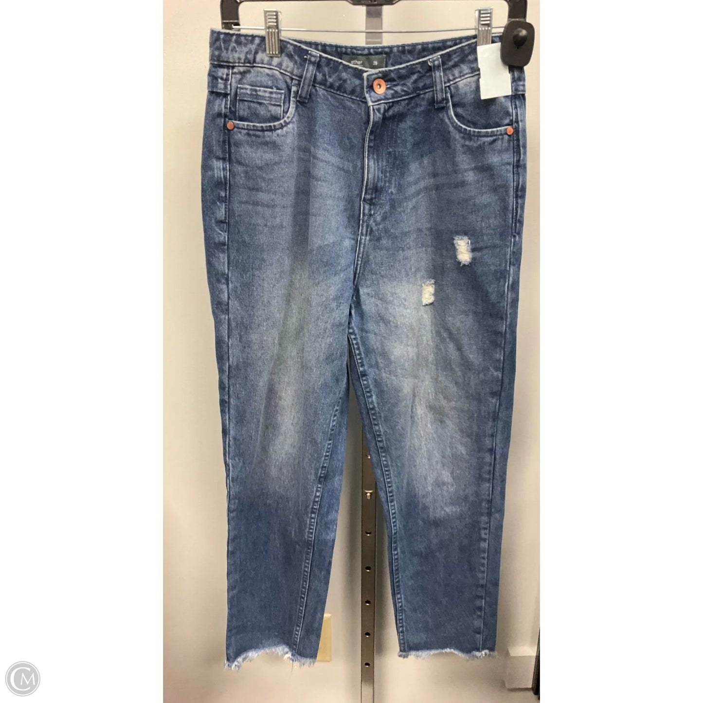 Jeans Straight By Cmc In Blue Denim, Size: 6