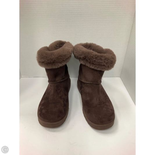 Boots Snow By White Mountain In Brown, Size: 8