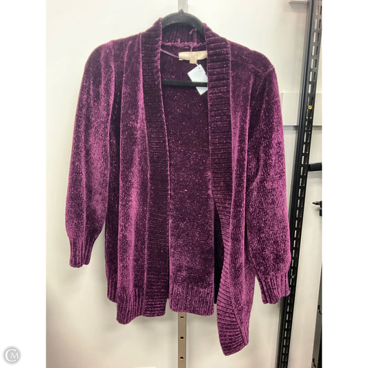 Sweater By Logg In Purple, Size: M