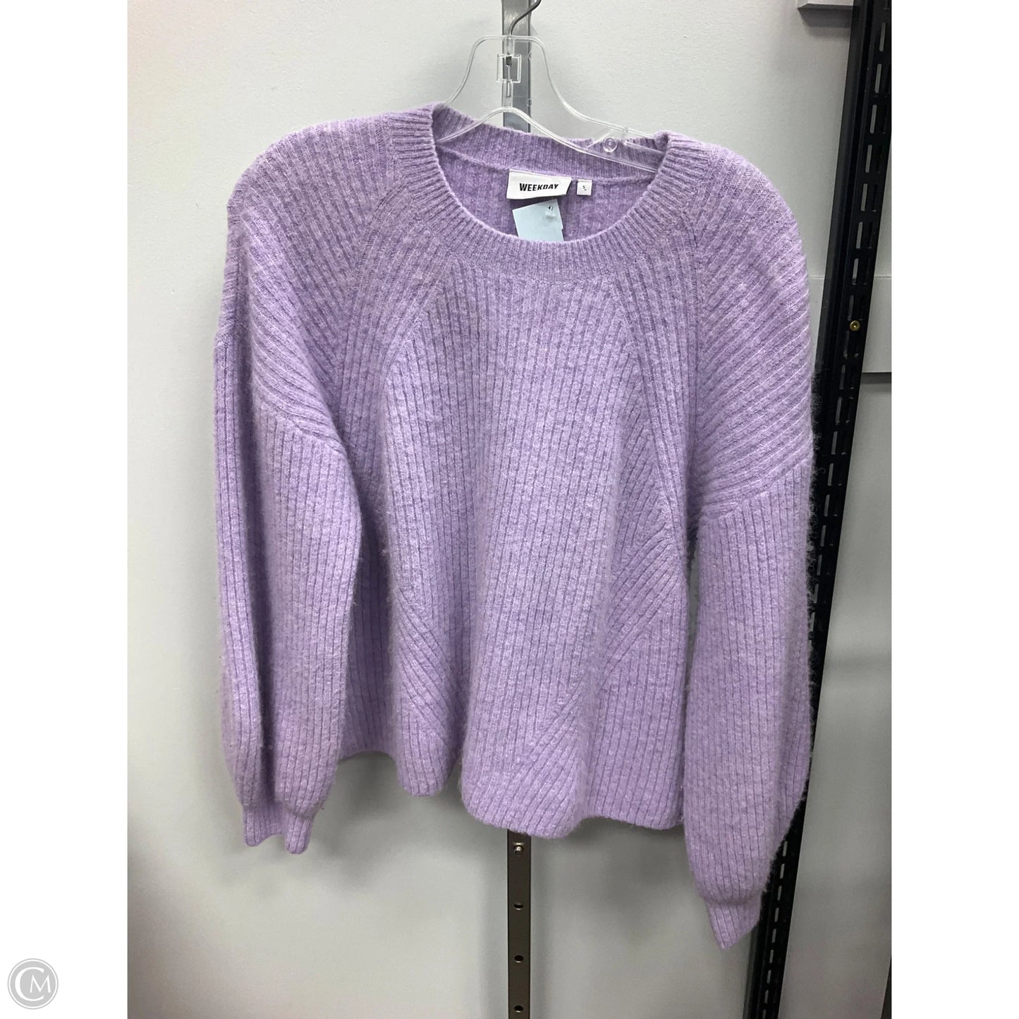 Sweater By Cmb In Purple, Size: S