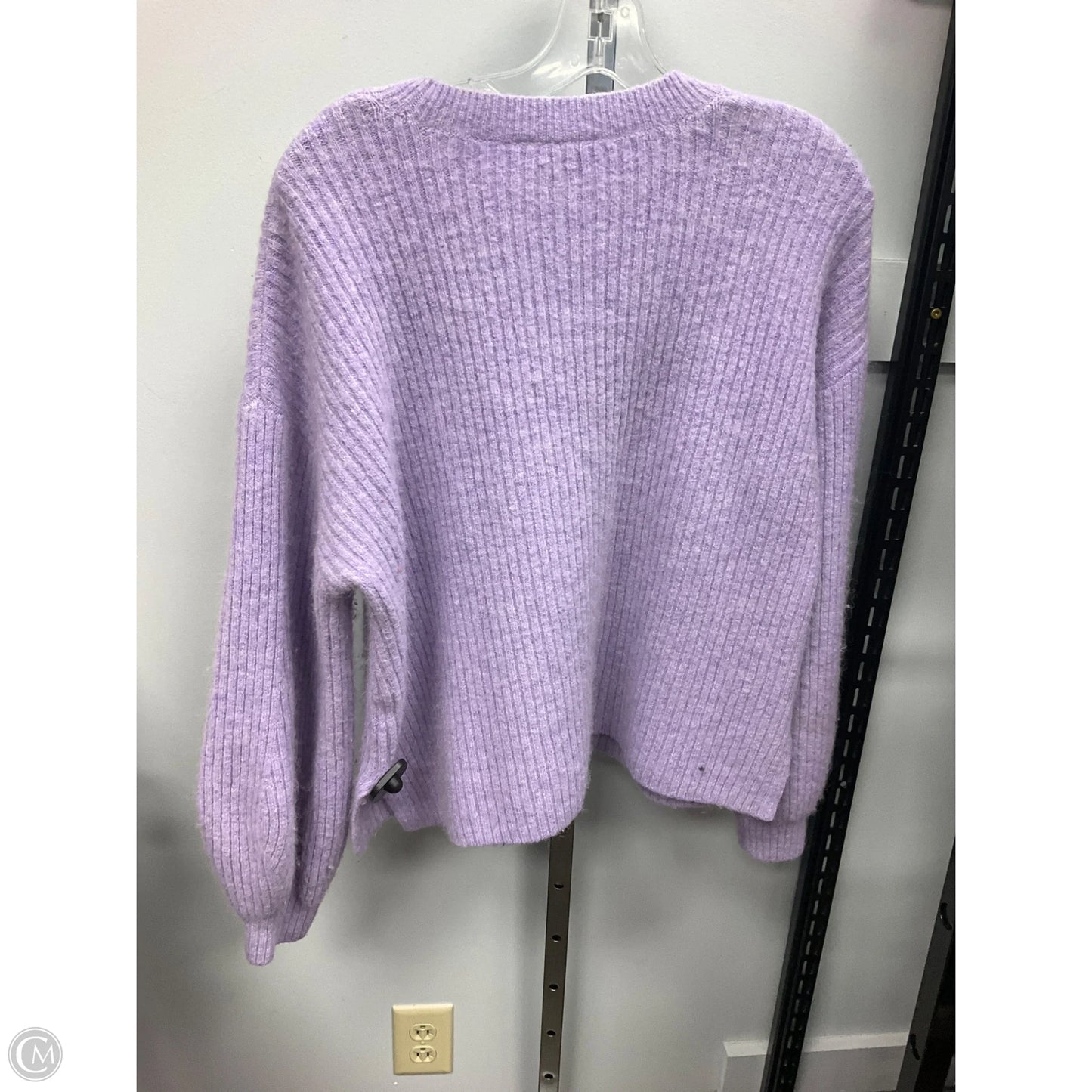 Sweater By Cmb In Purple, Size: S