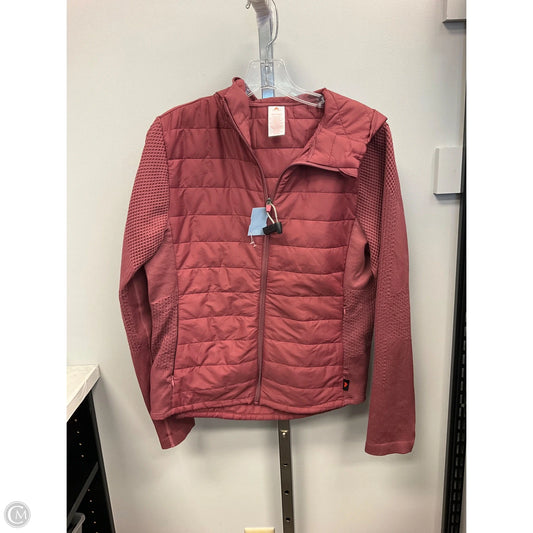 Athletic Jacket By Clothes Mentor In Pink, Size: L
