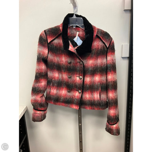 Jacket Other By Free People In Plaid Pattern, Size: Xs