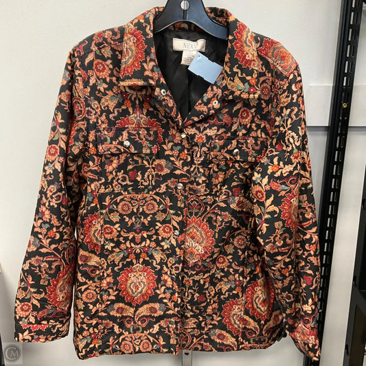 Jacket Shirt By Clothes Mentor In Multi-colored, Size: M