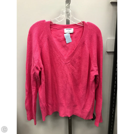 Sweater By Old Navy In Pink, Size: M