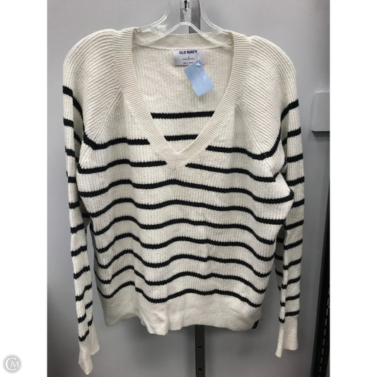 Sweater By Old Navy In Striped Pattern, Size: M