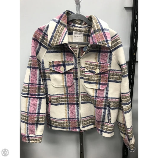 Jacket Other By Avec Les Filles In Plaid Pattern, Size: S