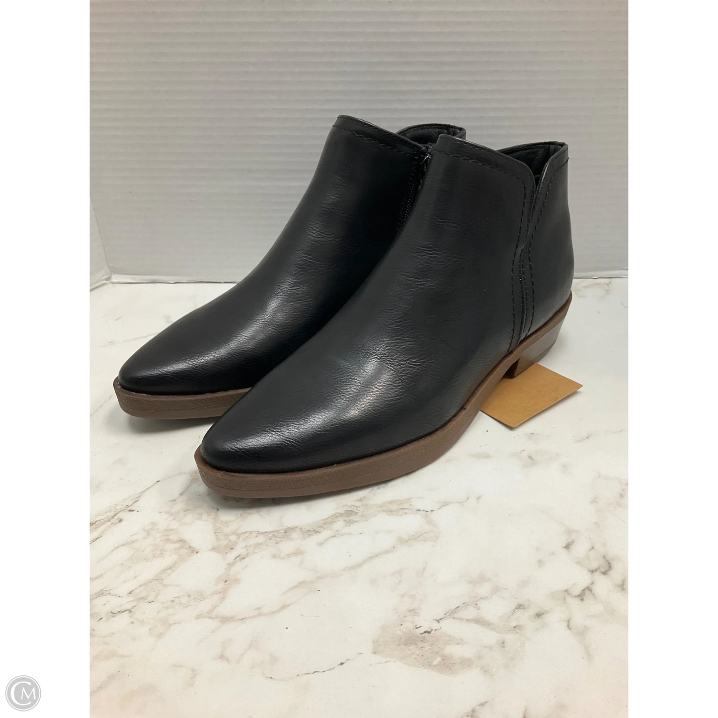 Boots Ankle Heels By Frye And Co In Black, Size: 9.5