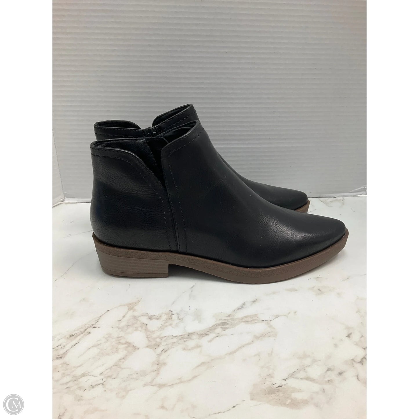 Boots Ankle Heels By Frye And Co In Black, Size: 9.5