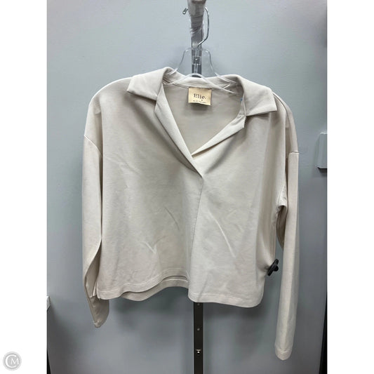 Top Long Sleeve By Elie Tahari In Beige, Size: Xs