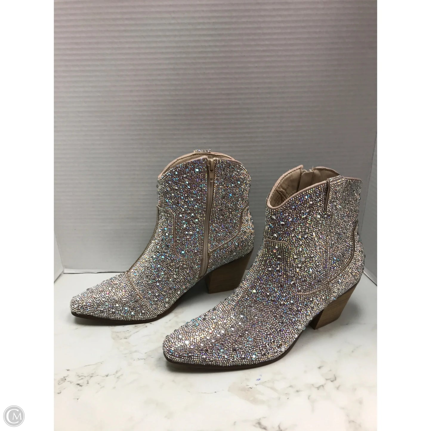 Boots Western By Sincerely Jules In Clear, Size: 9