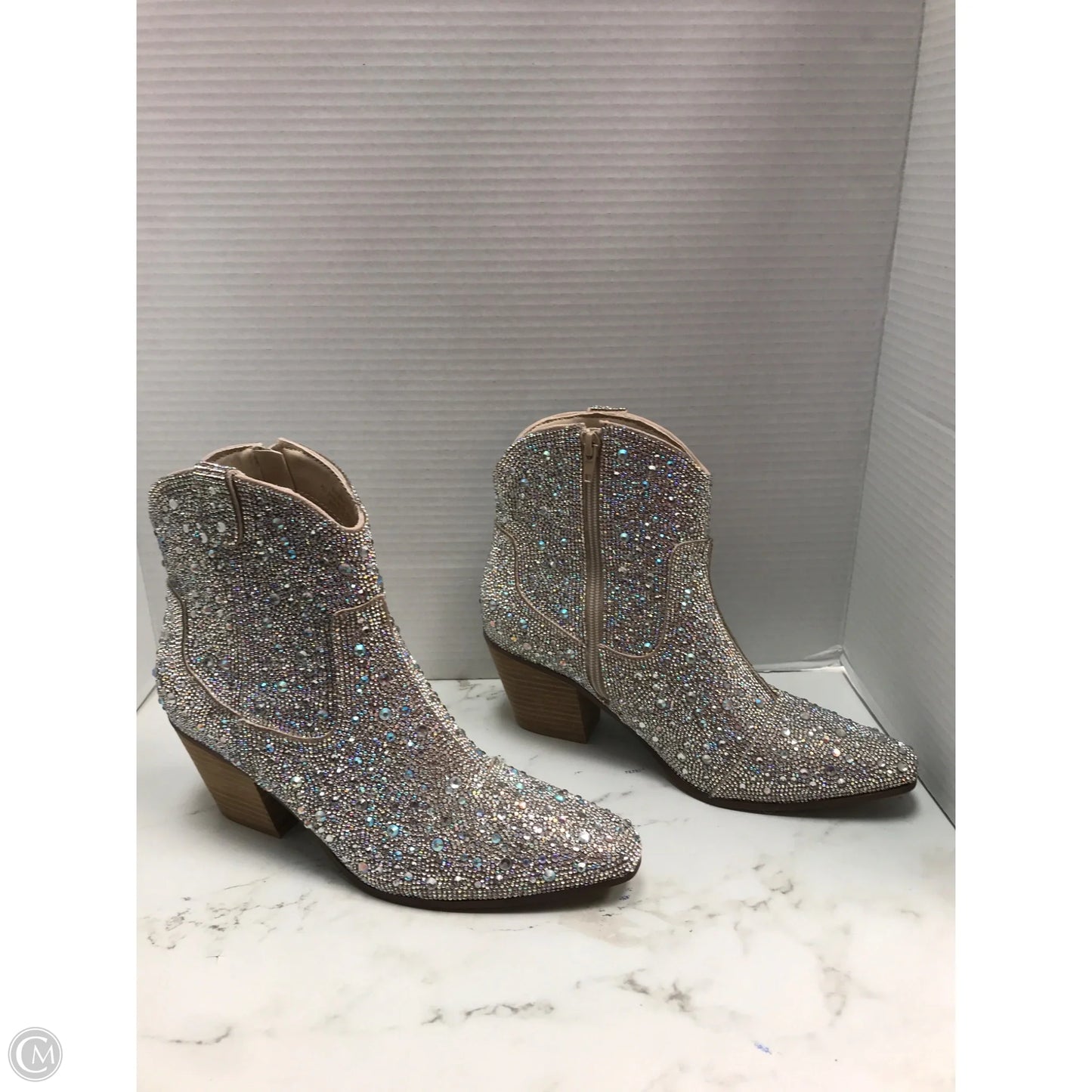 Boots Western By Sincerely Jules In Clear, Size: 9