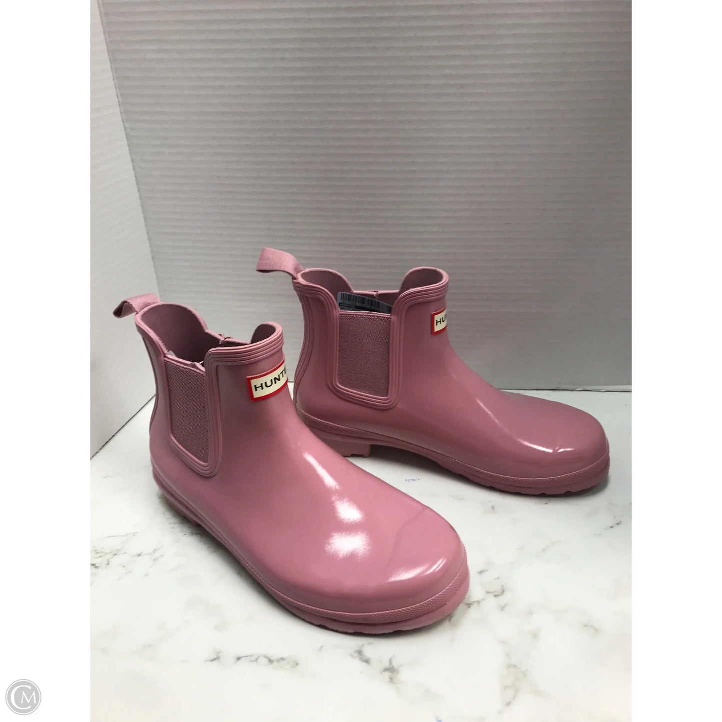 Boots Rain By Hunter In Pink, Size: 8