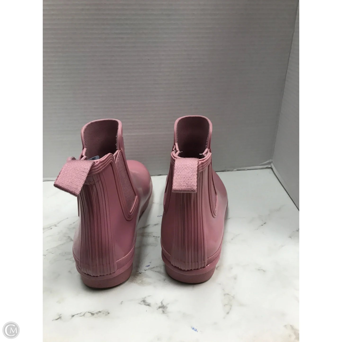 Boots Rain By Hunter In Pink, Size: 8