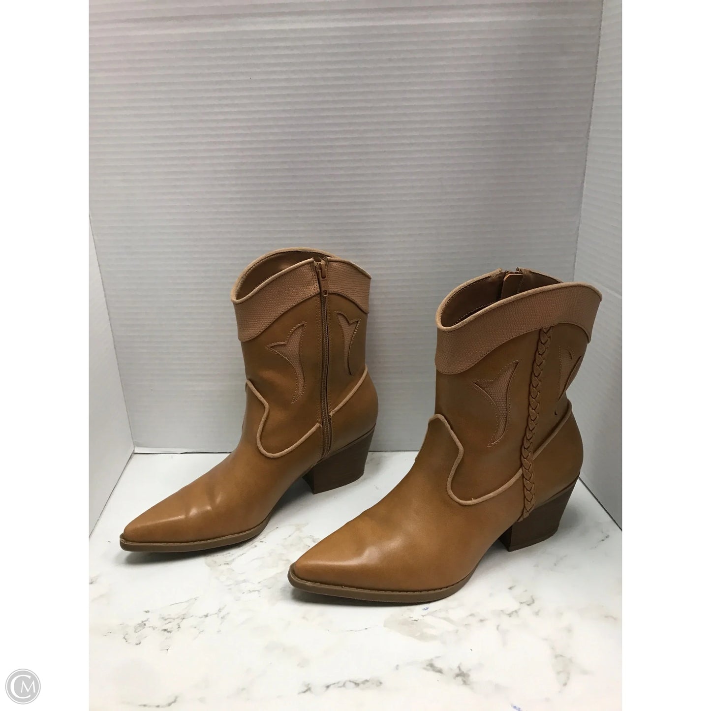 Boots Western By Universal Thread In Tan, Size: 8.5