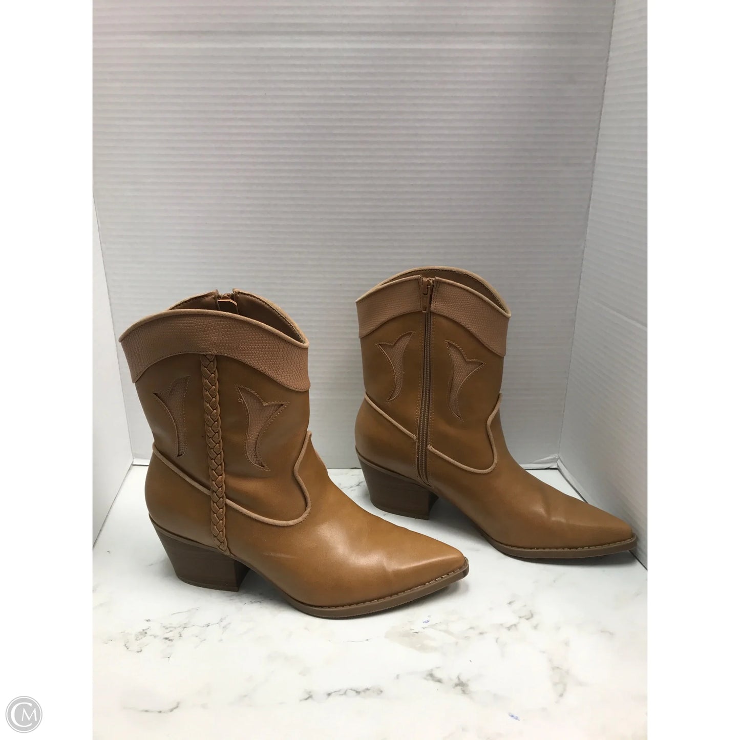 Boots Western By Universal Thread In Tan, Size: 8.5